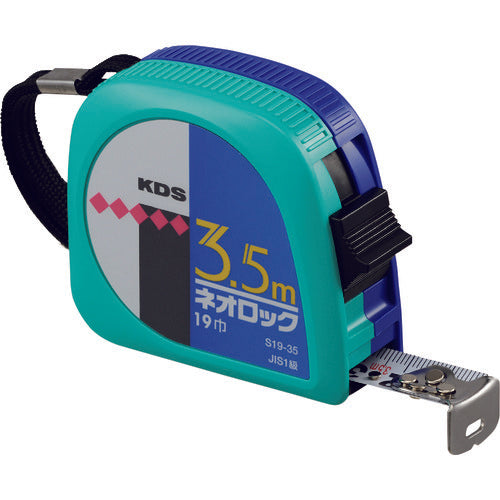 ＫＤＳ　コンベックス　ネオロック１９巾（角型）　３．５ｍ　KS19-35B　1 個