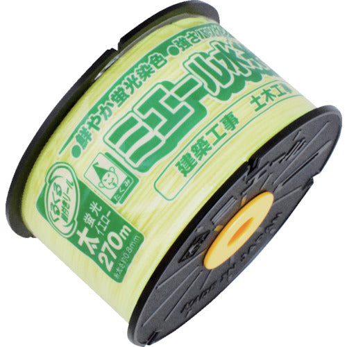 Takumi Miel Water Thread Thick Yellow 270m 4311 1 piece