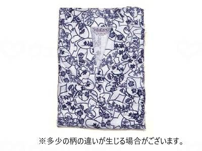 Wellfun Osewasan Gauze Nightgown for Women 200 Con Flower Pattern S