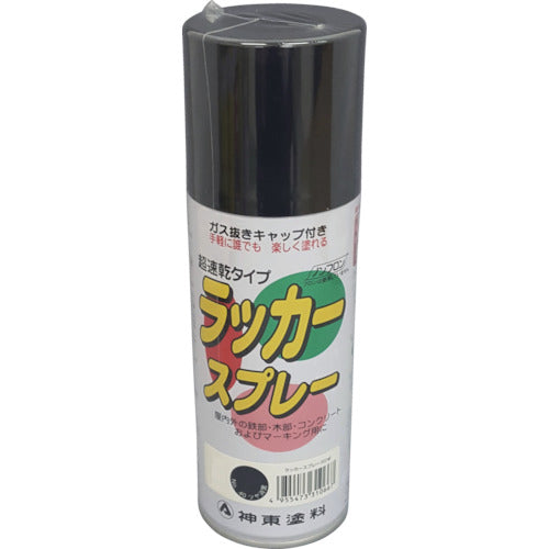 Shinto Lacquer Spray Matte Black 300ml 3135-0.3 1 bottle