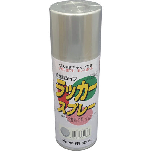 Shinto Lacquer Spray Quick Dry Silver 300ml 3137-0.3 1 bottle