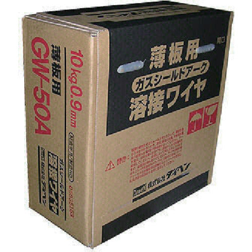 ＤＡＩＨＥＮ　軟鋼・高張力鋼溶接ワイヤ０．９φ　１０ＫＧ　GW-50A-09　1 巻