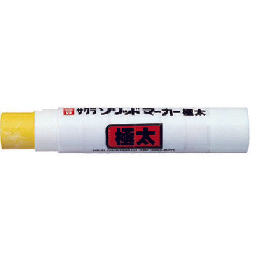 Sakura Industrial Marker Solid Marker Extra Thick Yellow SC-L3-Y 1 pc