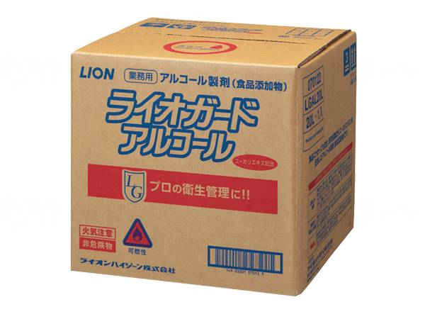 Lion Hygiene Lion Guard Alcohol Case 20L