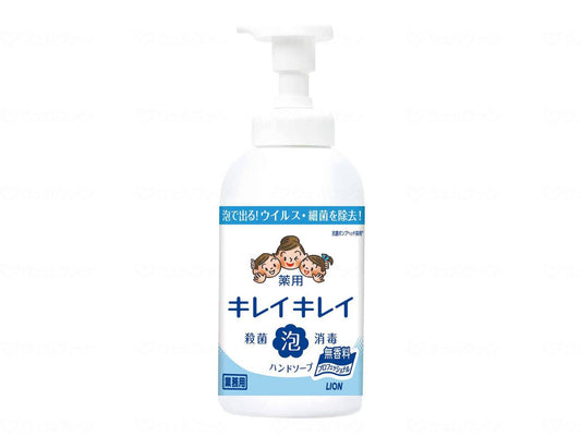 라이온 하이 진 키라이 키리 약용 거품 완두콩 무향료 케이스 550ml