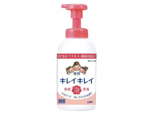 ライオンハイジーンｷﾚｲｷﾚｲ薬用泡ﾊﾝﾄﾞｿｰﾌﾟ　ﾌﾙｰﾂﾐｯｸｽ 本 550ml