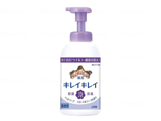 ライオンハイジーンｷﾚｲｷﾚｲ薬用泡ﾊﾝﾄﾞｿｰﾌﾟ　ﾌﾛｰﾗﾙｿｰﾌﾟ 本 550ml