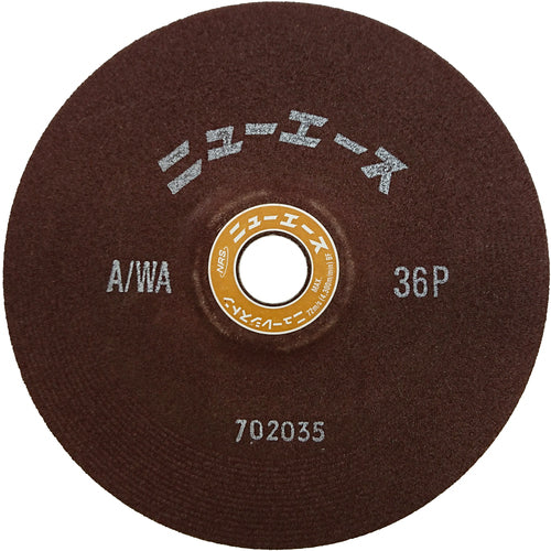 ＮＲＳ　オフセット型研削砥石　ニューエース　１８０×６×２２　ＷＡ３６Ｐ　NA1806-WA36P　25 枚