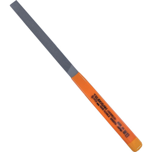 TUBOSAN Single-tooth File Set of 5 Flat Fine HI00513 1 Set