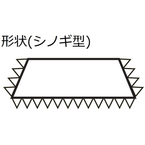 ツボサン　精密ヤスリ　１２本組　シノギ　＃６　SI01256T　1 Ｓ