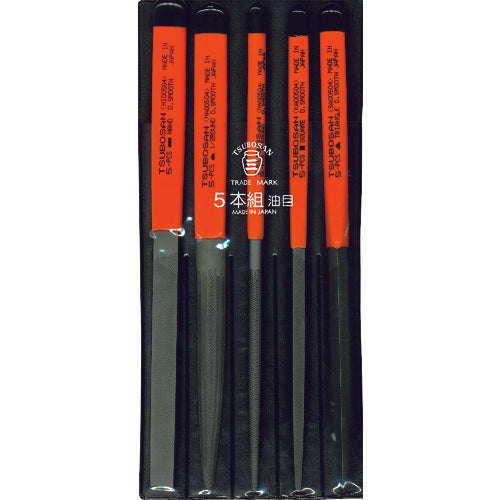 Tsubosan File Set of 5 Oil-Eyed ST005-04 1 S