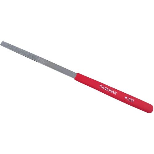 ツボサン　ダイヤモンドヤスリ　Ｋ−１２　平テーパー　　＃２００　DKHI122T　1 本