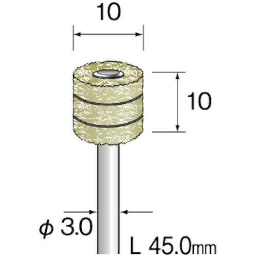 Minimo Delight Sander Laminated #1000 φ10 (3 pieces) EA6005 1 bag