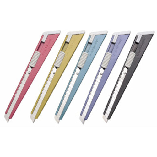 NT 커터 A형 메탈릭 컬러 5색 아소트 ※색 지정 불가 K-200 1개