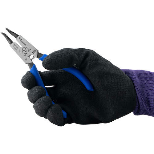 TTC KingTTC 경질 비트 스냅 링 플라이어 축용 곡 손톱 스프링 부착 전장 136mm SEB-125P 1 쵸