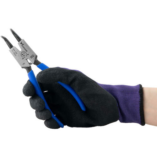 TTC KingTTC Hard Bit Snap Ring Pliers Shaft, Curved Jaws, Spring Attached, Total Length 166mm, SEB-175P, 1 Piece