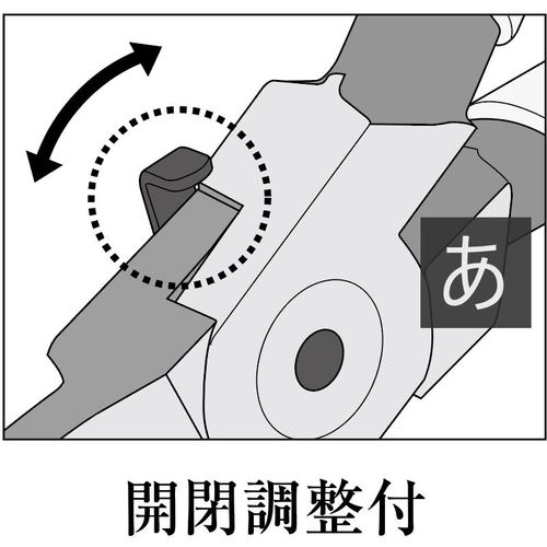 TTC KingTTC Plastic Nippers (with opening and closing adjustment) Standard with lock and spring Total length 151mm KT-412 1 piece