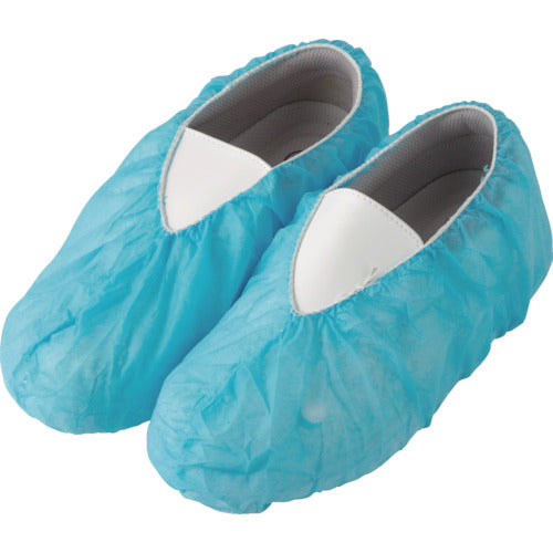 Kawanishi Nonwoven Disposable Shoe Covers, Blue, 100 Pieces, 7050BL, 1 Box