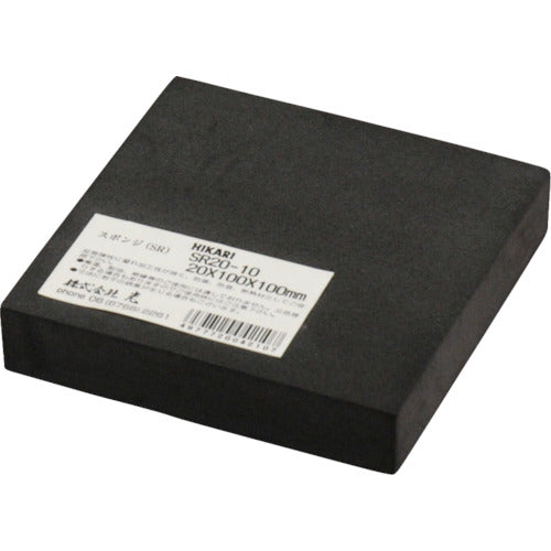 Hikari Polyethylene Sponge 100 x 100 x 20mm Black SR20-10 1 pc