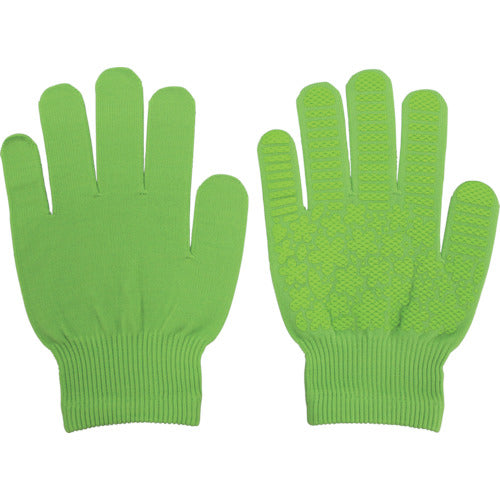 Fukutoku Japanese-made anti-slip gloves Rakutte Light green 779-LGRN 1 pair