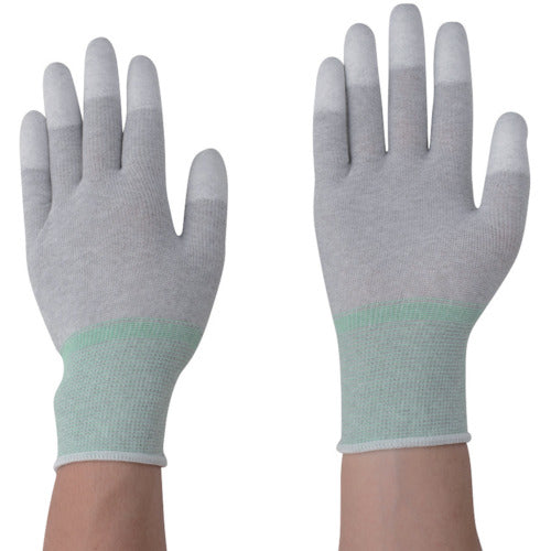 AS Azpure ESD gloves, fingertip coated, SS, 10 pairs, 1-2285-15, 1 bag