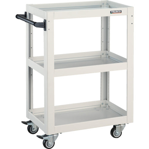 TRUSCO Tool Wagon Dolphin Height Adjustable W600 4 Wheels White DLWS-A963J-W 1 Unit