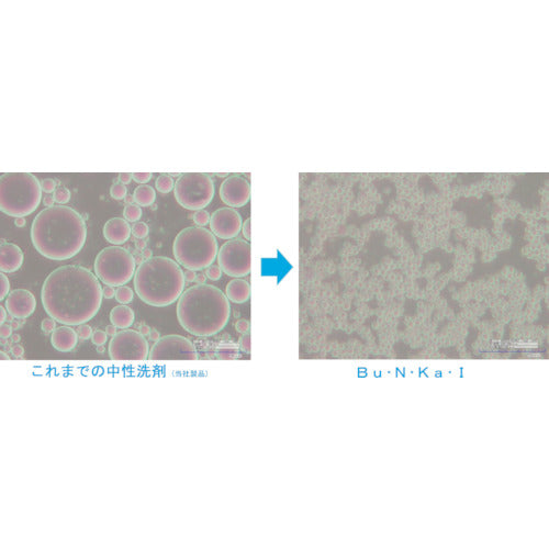 ヤナギ研究所　物油用中性洗剤　Ｂｕ・Ｎ・Ｋａ・Ｉ　５Ｌ　BU-10-F　1 個