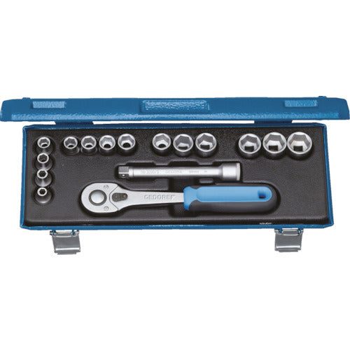 GEDORE [Sold out and discontinued] Socket wrench set 3/8 Model: D30JMU-10 2682893 1 S