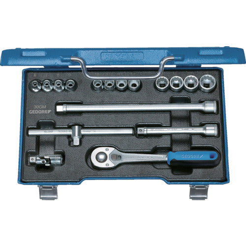 GEDORE [Sold out and discontinued] [Limited stock special price G] Socket set 3/8 30GMU-3 6235980 1 S