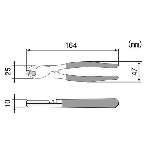 ENGINEER 케이블 커터 PK-50 1 丁