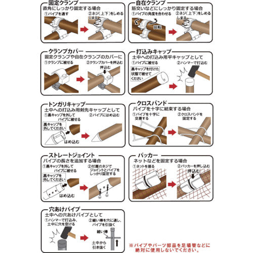 ＤＡＩＭ　ガーデンアグリパイプ　φ３３ｍｍ　０．５ｍ　40060　1 本