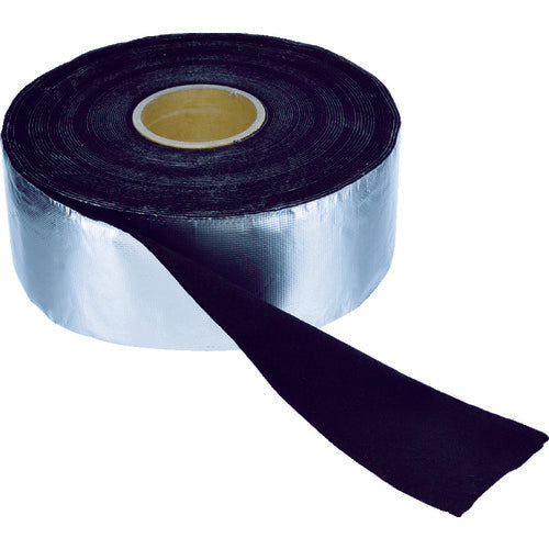 TRUSCO Aluminum Foil Flame Retardant Felt Tape Thickness 2mm x Width 95mm x Length 19m TFA-21020 1 Roll