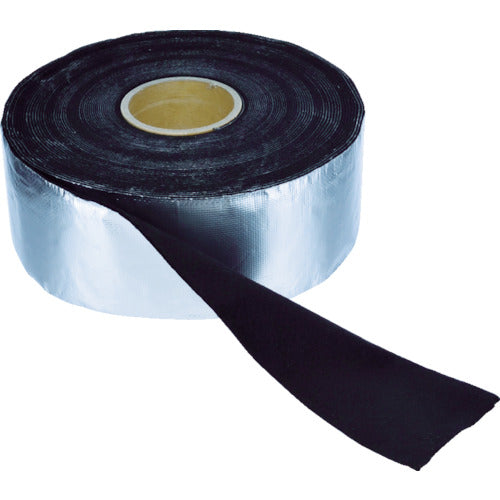 TRUSCO Aluminum Foil Flame Retardant Felt Tape Thickness 4mm x Width 95mm x Length 9m TFA-41010 1 Roll