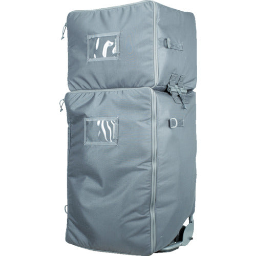 ＦＳ　【売切廃番】ツールバッグ　ＭＴＢＳダブルボトムバッグ　マナティーグレー　容量８０Ｌ　500-11-00149-1058-00　1 個