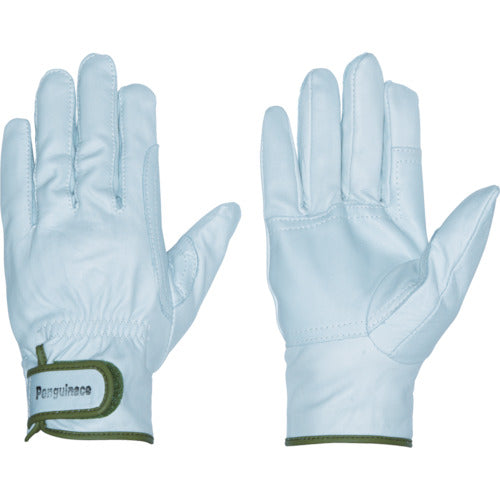 펭귄 에이스 소 가죽 장갑 (소맷부리 매직 타입) 국산 크레스트 레인저 아테츠키 프리 사이즈 TH-552 1 쌍