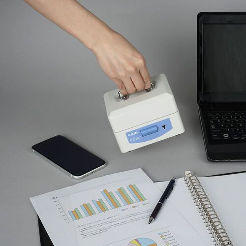 カール　スチール印箱（豆）　ＳＢ−７００１　SB-7001　1 台