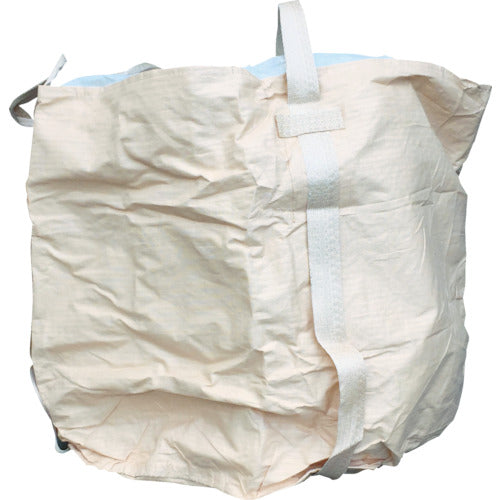 Asahi Container Bag, Round, Asbestos Disposal Level 3, Capacity 997L, 1000kg Type, No Drainage Port, 300815, 1 Bag