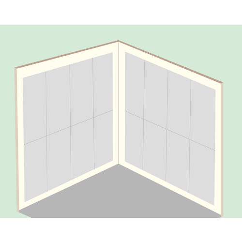 光　吸音フェルト　１８２０×９１０×９　グレー　KQFT9118-1　1 枚