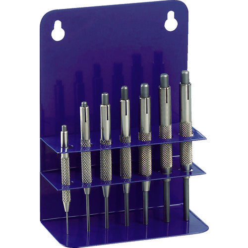 RACODON 슬라이드 슬리브 평행 핀 펀치 7 개 세트 200S 1 S