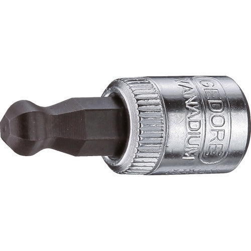 GEDORE 볼 포인트 헥사 곤 비트 소켓 IN20K 대변 4mm 2219409 1 개