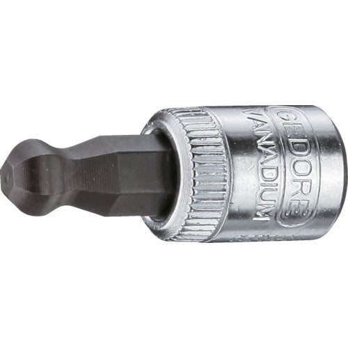GEDORE 볼 포인트 헥사 곤 비트 소켓 IN20K 대변 6mm 2219468 1 개