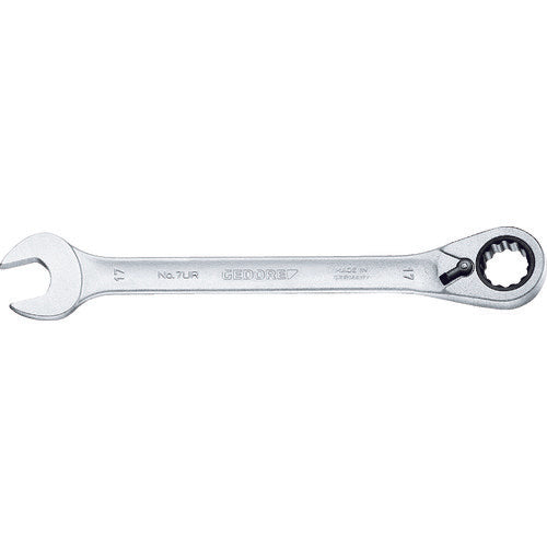 GEDORE Combination Ratchet Wrench 8mm with Inclined Angle 2297256 1 Piece