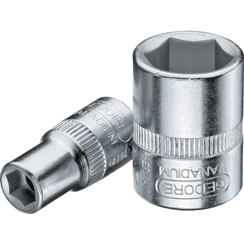 GEDORE 【재고 한계 특가 A】 6각 소켓 6mm 삽입 각 6.35mm 6165830 1개