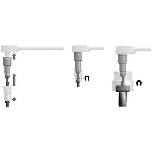 GEDORE Extension bar 3/8 65mm with magnet 2960060 1 piece