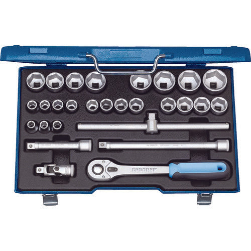 GEDORE 【재고 한계 특가 G】 소켓 세트 1/2 19 VMU-10 2682869 1 S