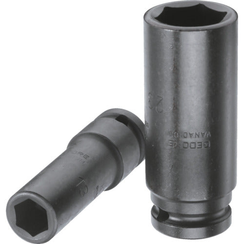GEDORE [Sold out and discontinued] [Limited stock special price A] Impact socket (hexagonal) long K19L 1/2 23mm 6199810 1 piece