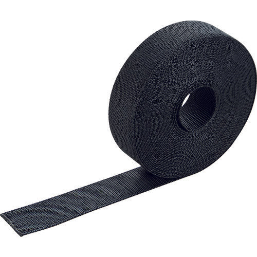 TRUSCO Nylon Flat Belt 1.6t x 38mm x 10m Black TNB3810-BK 1 Roll