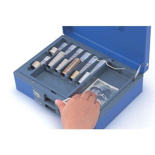 컬 수제 금고 현금 상자 CB-8400-B 블루 A5 사이즈 CB-8400-B 1대