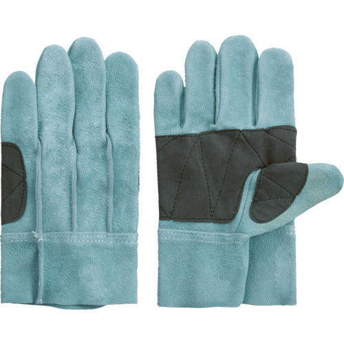 Fuji Glove Oil-treated cowhide gloves (sleeveless type) JS-058 L Just-fit back stitching No seam on little finger 5349 1 pair