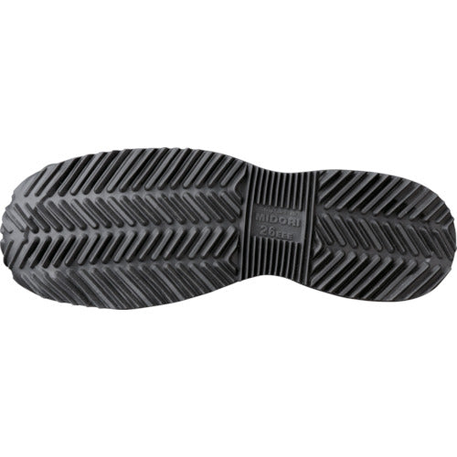 ミドリ安全　屈曲作業向けプロスニーカー　ＴＳ−１１０Ｎ黒／ブルー　２４ｃｍ　TS-110N-BK/BL-24.0　1 足